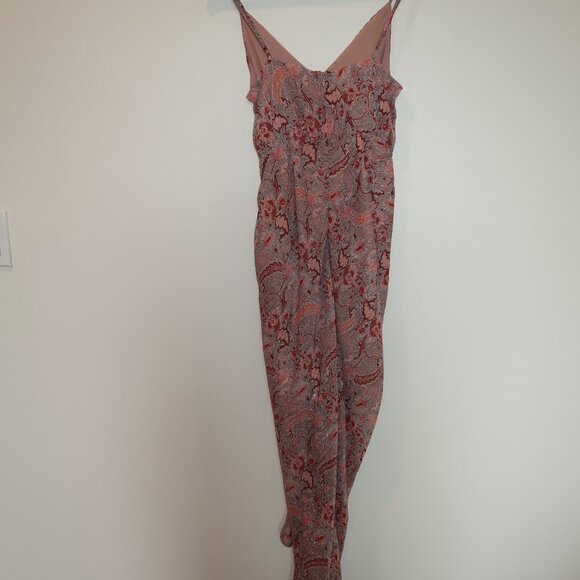 Floret Studios Floral Ruffle Chiffon Dress - Picture 4 of 7